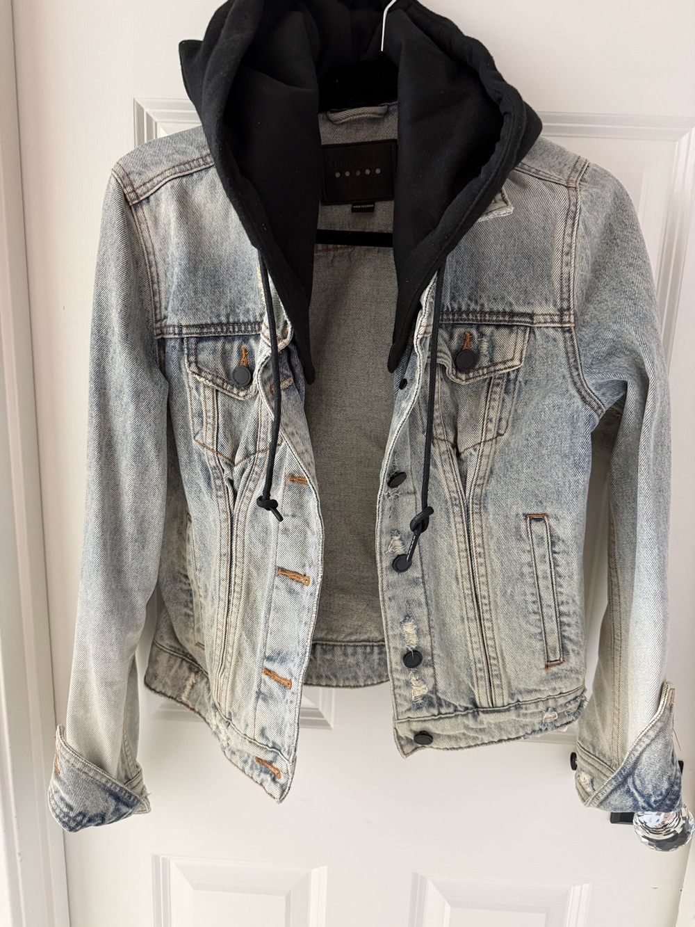 Blank NYC hooded jean jacket